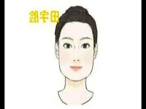 田字臉 面相